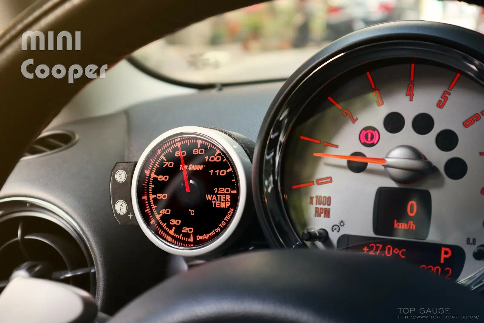 
Automotive spare part - OBD2 Water Temperature Gauge Set With Pod Fits Mini Cooper R60 R61 available in 52mm or 60mm 