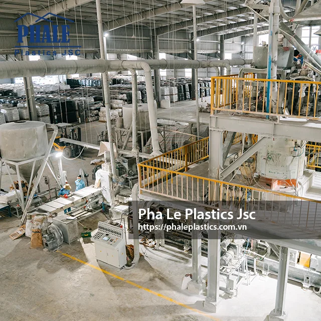 
Polyethylene based masterbatch containing 82% calcium carbonate (PE82 Filler Masterbatch) 