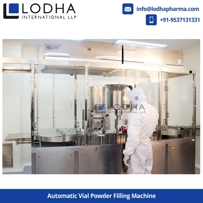 Pharmaceutical/Veterinary/Chemical Powder Vial Sterile Filling Rubber Stoppering Machine