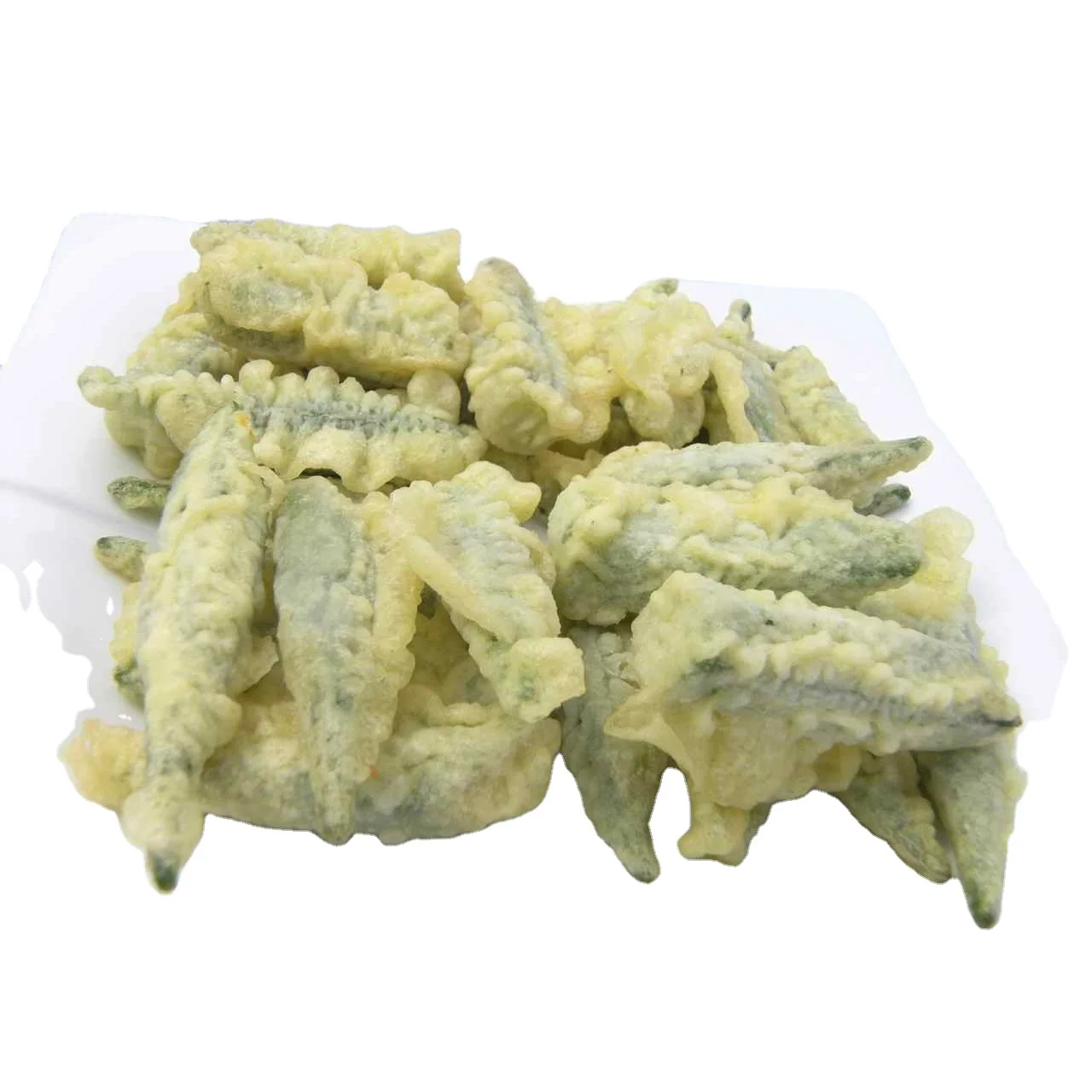 New Season IQF Whole Bulk Frozen Vegetable Frozen Pre-fried Okra Tempura From Vietnam