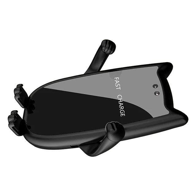 
2019 New product 10W fast Automatic Induction Wireless Car Charger Holder Qi Wireless Charger Settpower RS-N11 