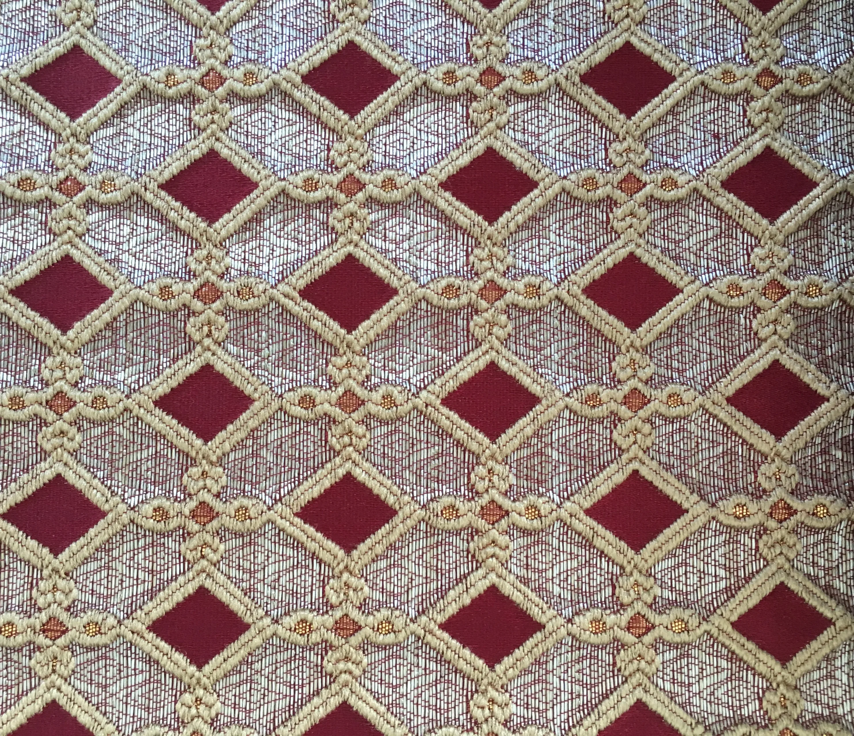 high quality turkish embroidery jacquard sofa Fabric for furniture covering