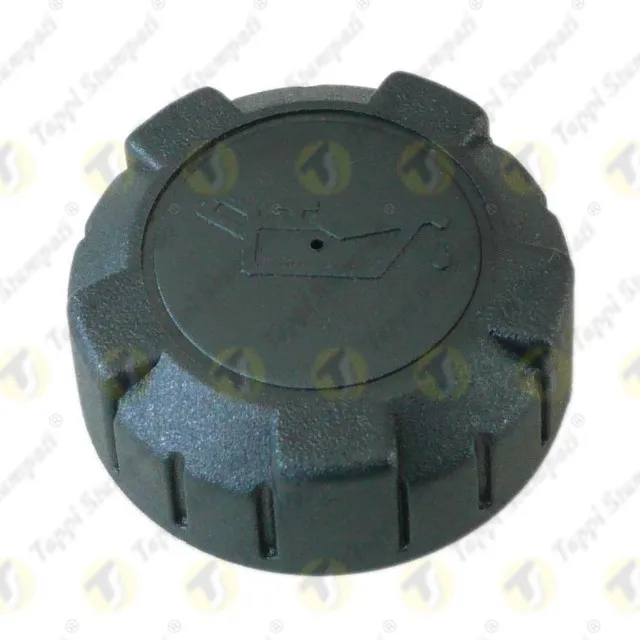 P3 Plastic Screw Cap for Engine Oil Tank Black Ergonomic Vented for Fuel Tank