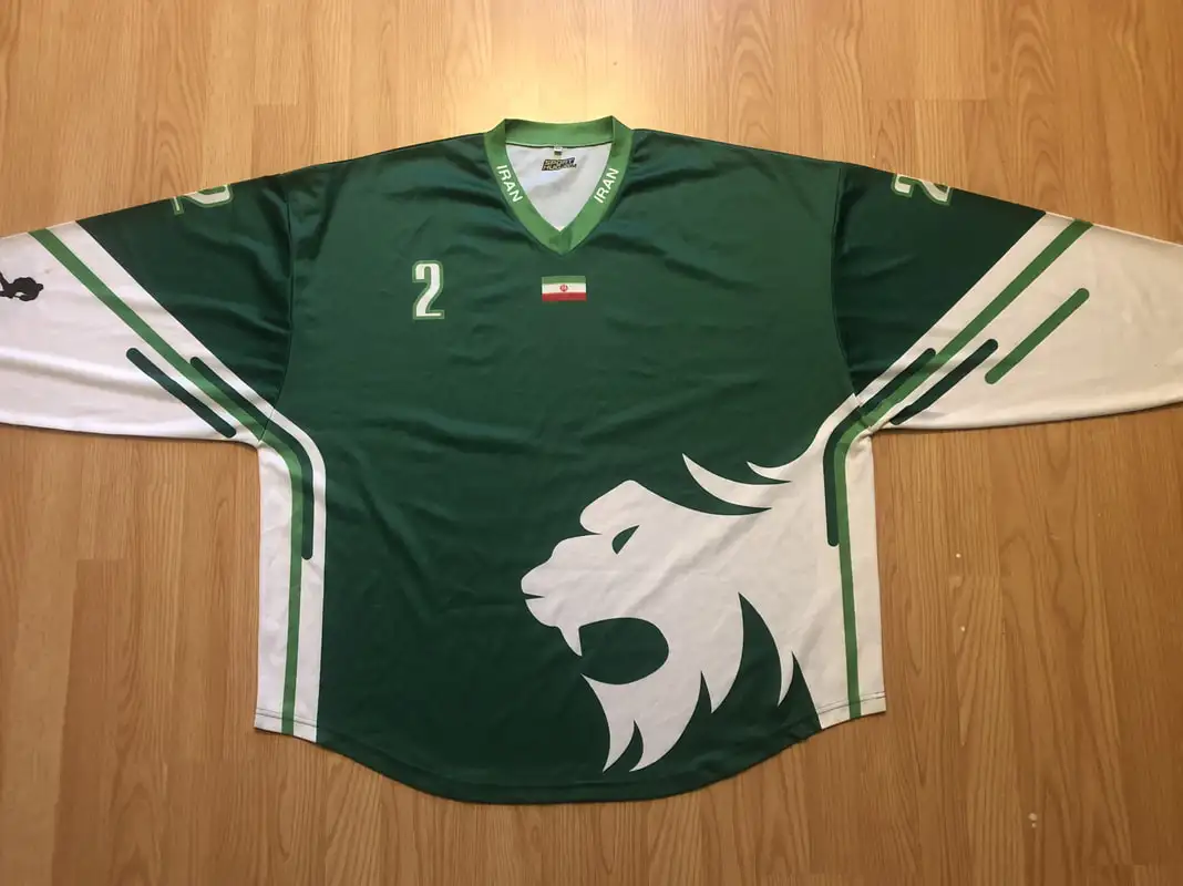 Свитера для хоккея с шайбой, двусторонняя красочная рубашка для хоккея с шайбой