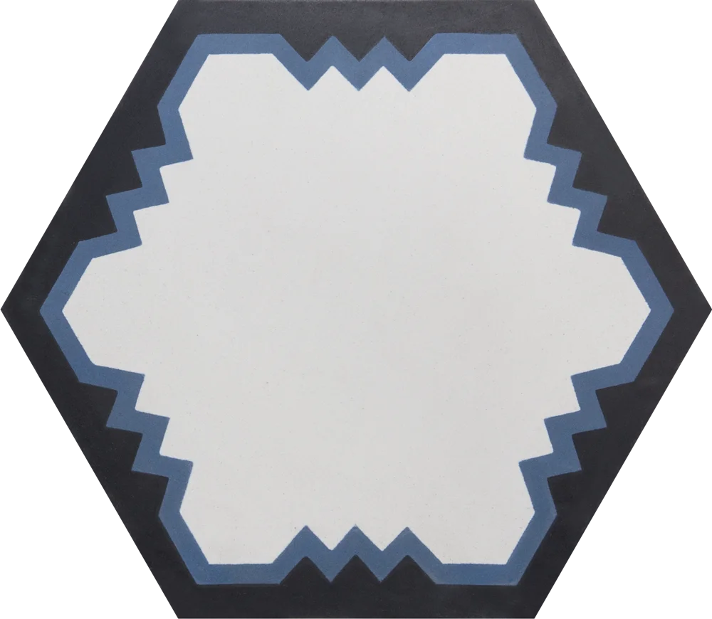 
Vietnam Encaustic Hexagonal cement tiles 230x200x16mm 