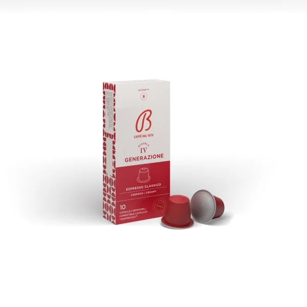Итальянская капсула для эспрессо 50% Arabica 50% Robusta Nespresso