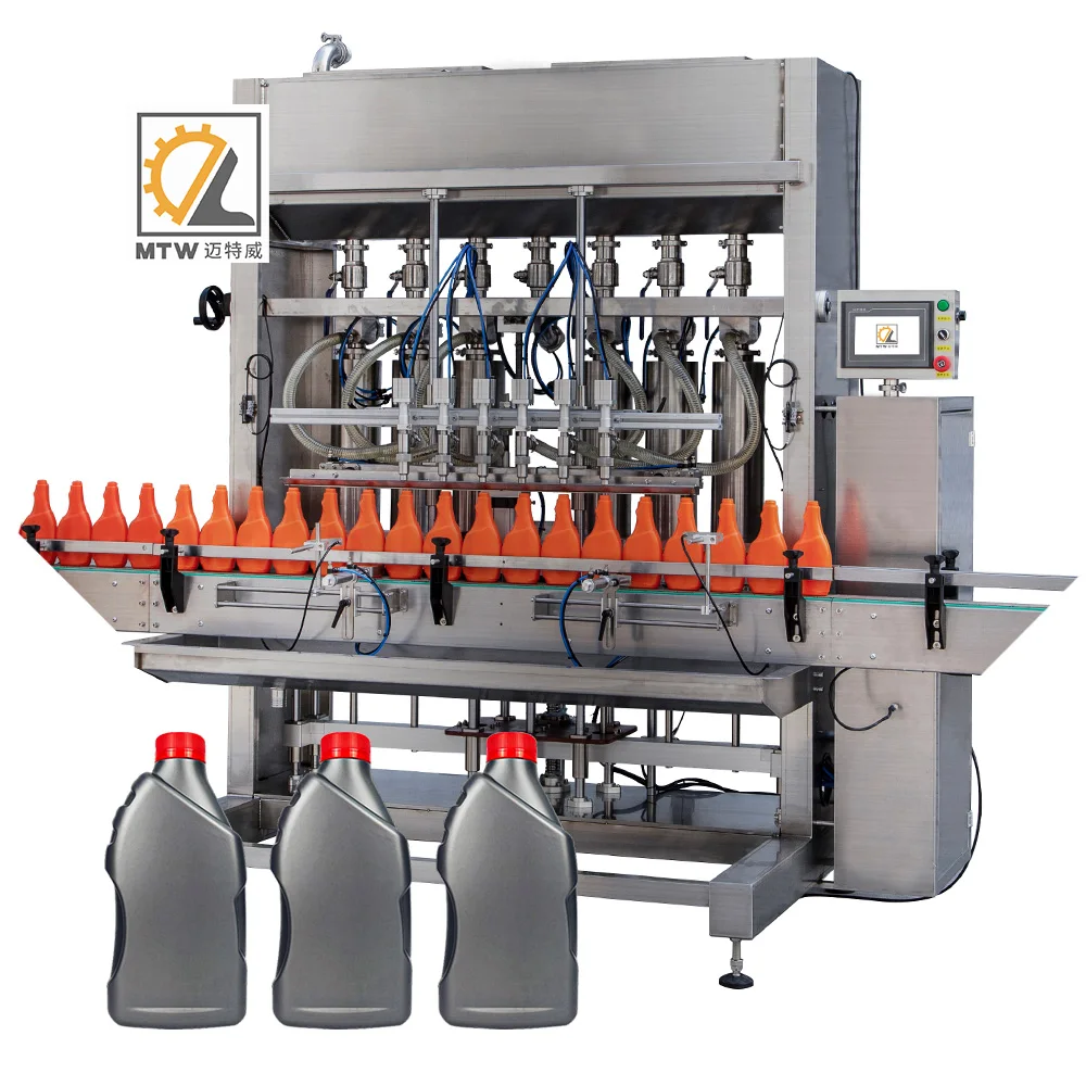 MTW full automatic 6 filling nozzles Antifreeze/ anti-freeze/ coolant/ filling machines