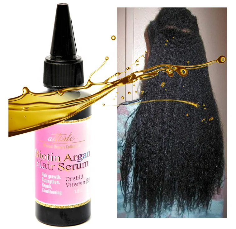 USA 3 day delivery Anti Hair Loss Natural Hair Growth Oil Unisex with Biotin Grape seed for Healthy Thicker Longer curly Hair