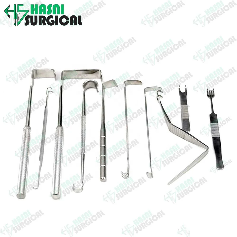 Nasal Bone Nose Surgery Set Double Eyelid Tools Spade Type Round Handle Plastic Surgery