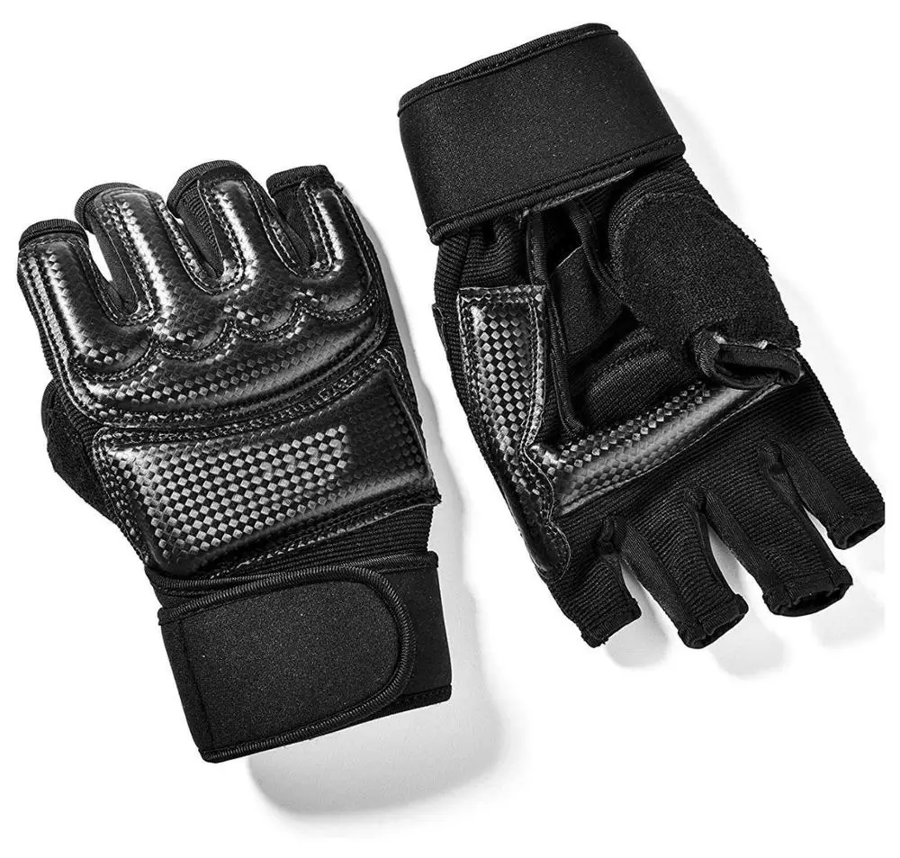 MMA Boxing Gloves Custom Logo Half Finger PU Leather Best Quality