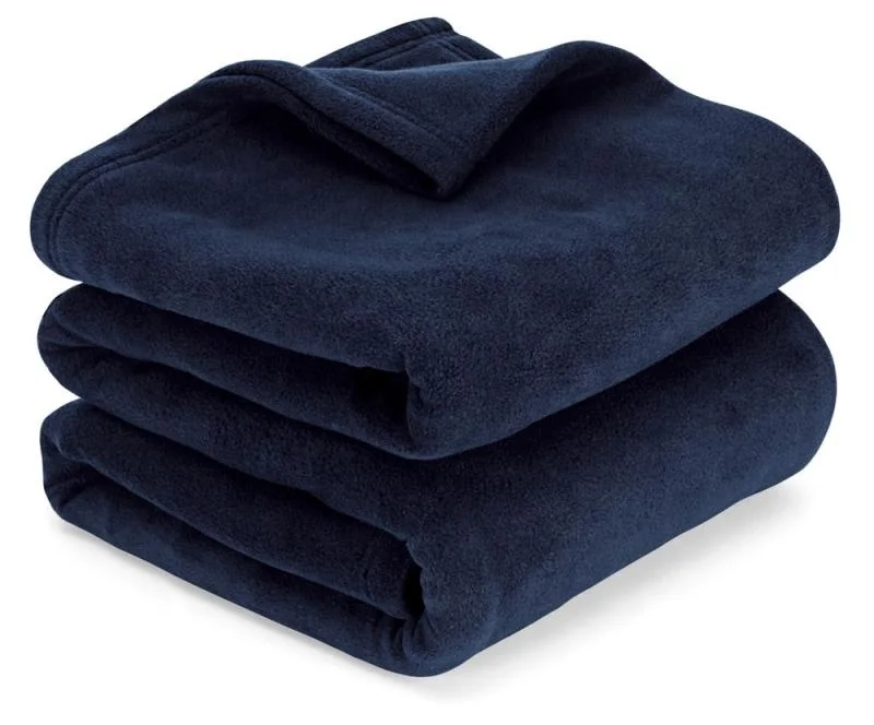 High Quality  Acrylic Hotel Blanket In Tan Color Custom Made Both Side Antipill Hotel Fleece Blanket made from 100% Polyester