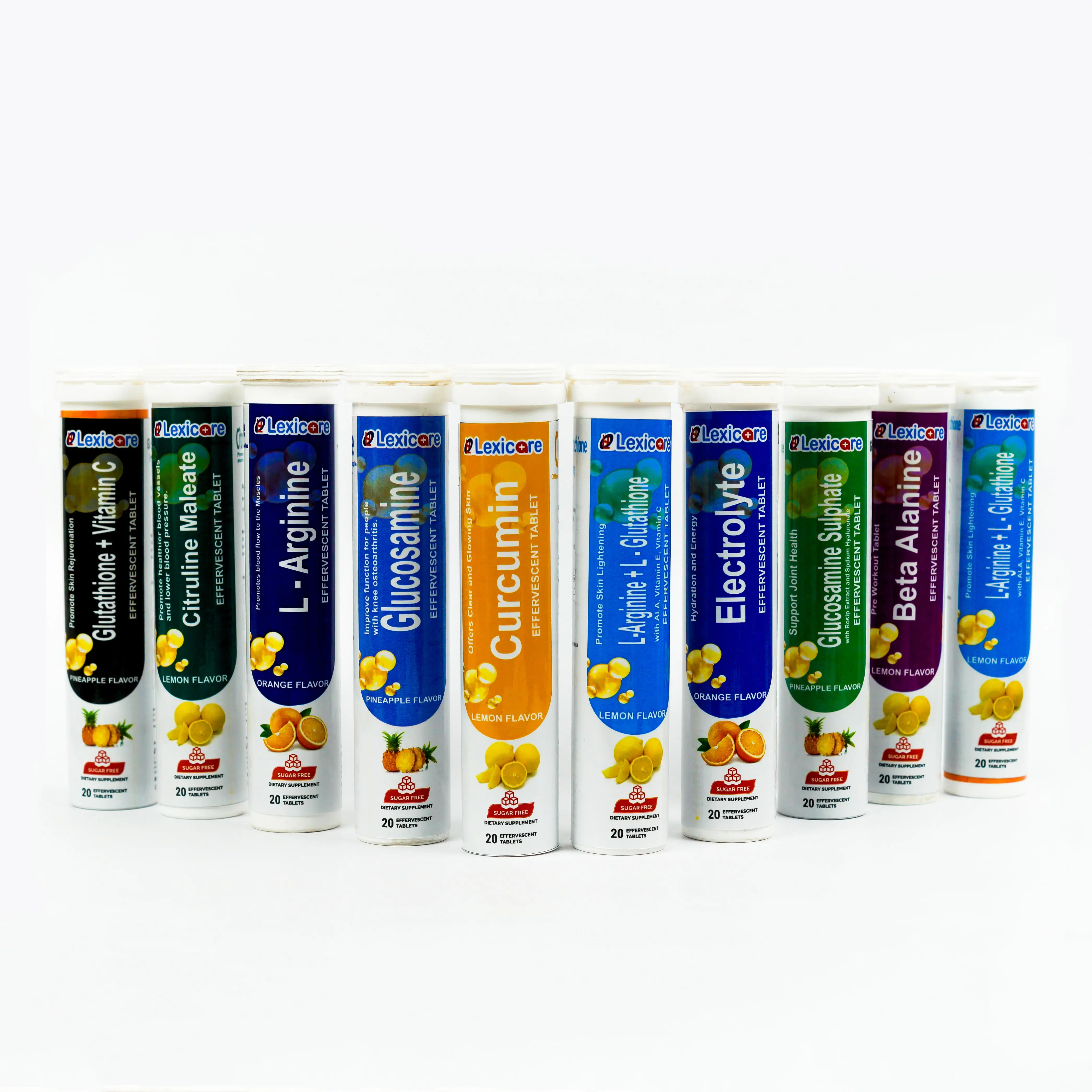 High Quality  Citruline Maleate Effervescent Tablet with good taste and flavor for kids and adult.