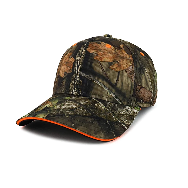 Wholesale Custom label hot selling hunting caps Factory made OEM services Low price custom made hunting caps