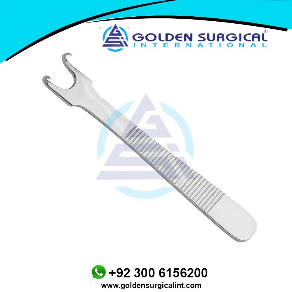 Double Nasal Hook Sharp 80mm Gubisch Kilner Medical Surgical Skin Hook Retractor Low Price Wholesale