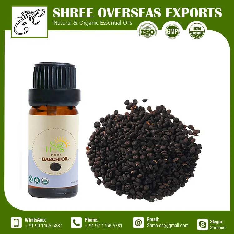 100% Pure Organic Babchi Seed Oil