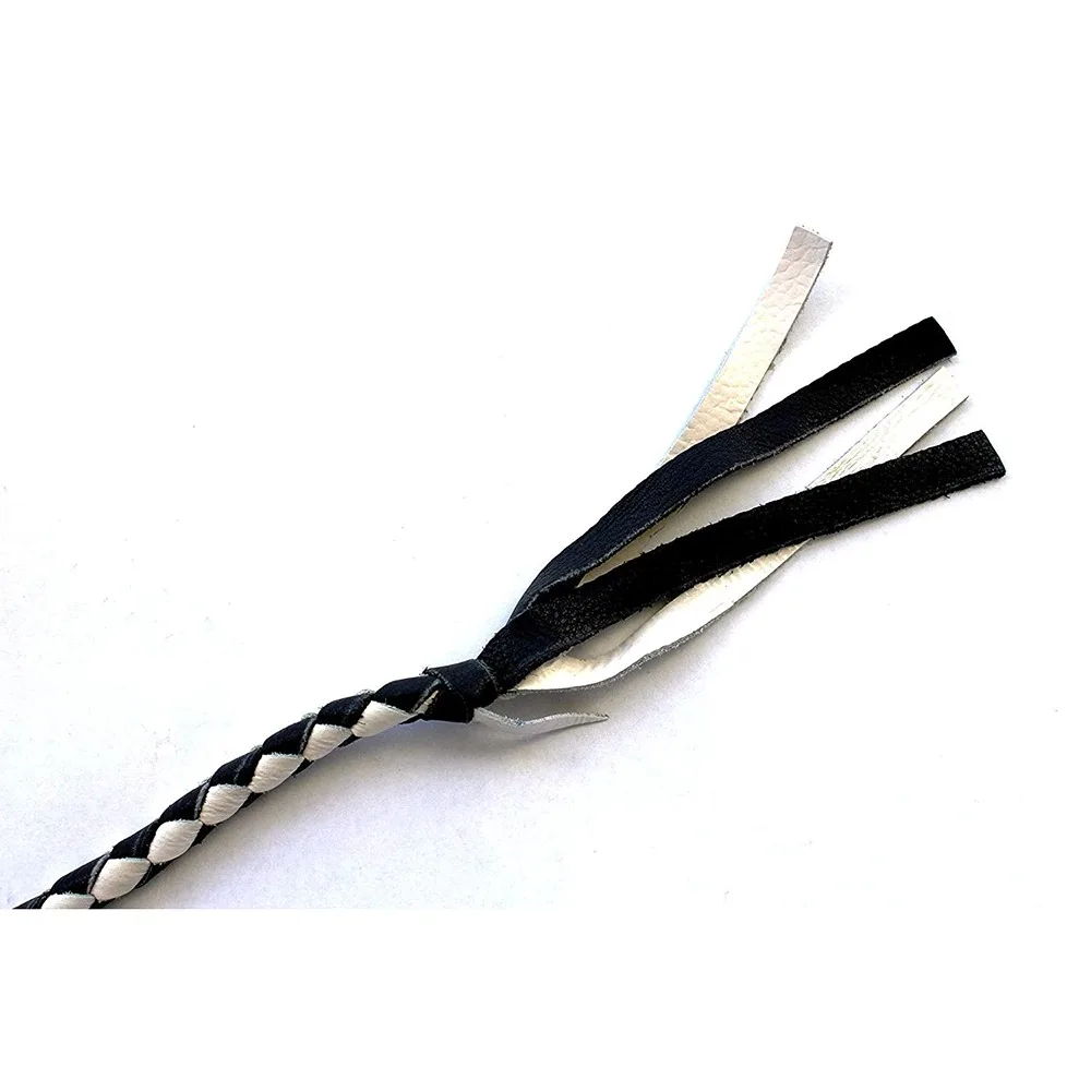 Кнут с кожаной лошадью кнут быка 4 плетения 6 футов