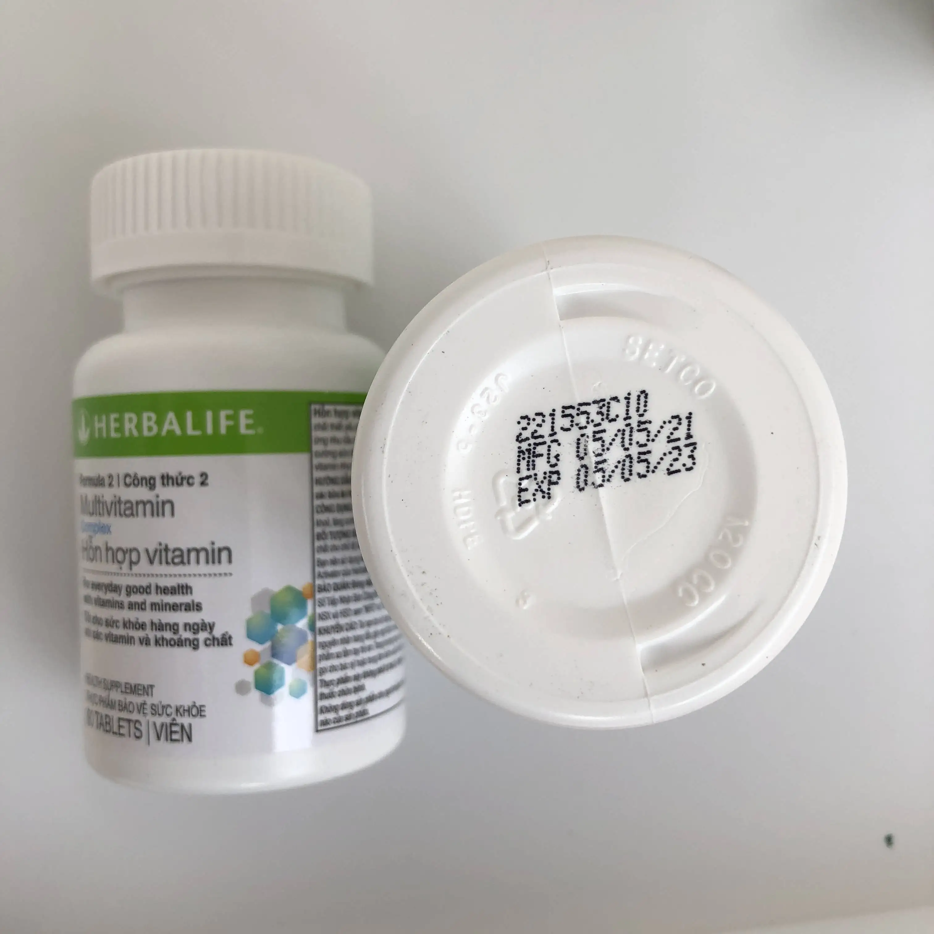 Vietnam Version Formula 2 Multivitamin Complex: 90 Tablets Made in USA SuPess Wholesaler Nutrition Healthcare Supplement