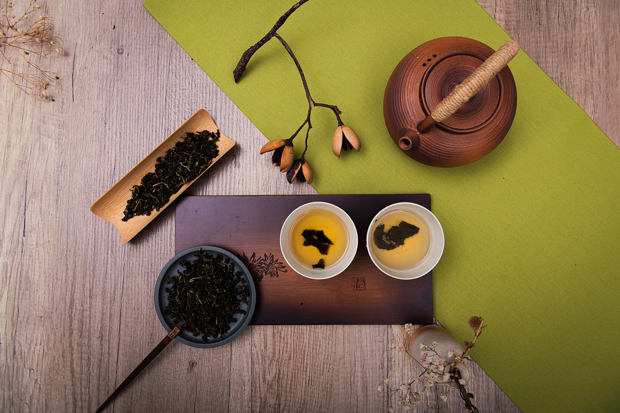 Чай для похудения Sijichun Oolong с ложным
