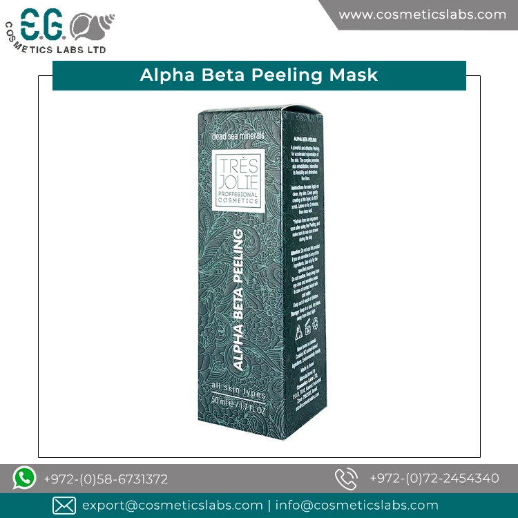 Bulk Selling Top Grade 100% Natural Anti-Wrinkle Alpha Beta Peeling Mask for Face Care