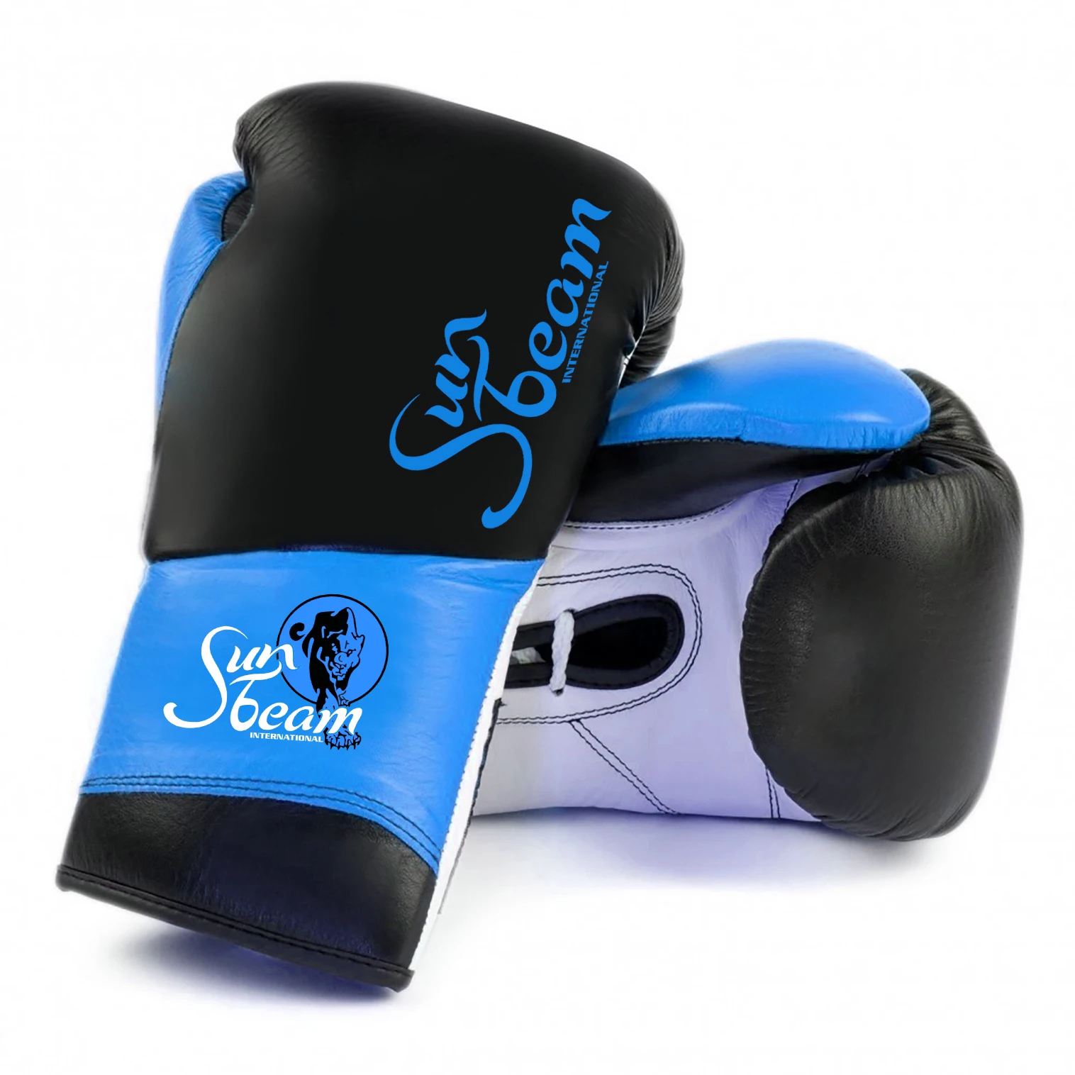 Профессиональные боксерские перчатки из натуральной воловьей кожи с логотипом на заказ