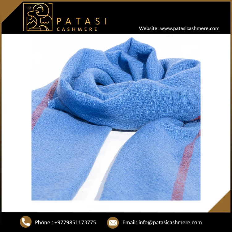 Best Selling Scarves With Stripes Design Unisex Oversize Cashmere Wrap Scarf For Sale