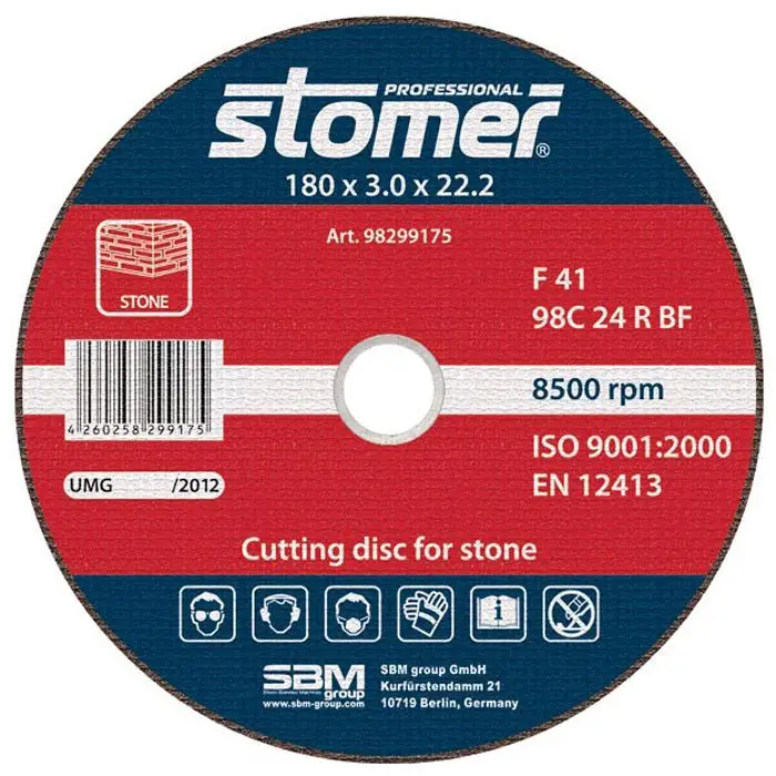 
Диск отрезной по камню CS-115 Круг отрезной по камню 115 мм cutting disc 