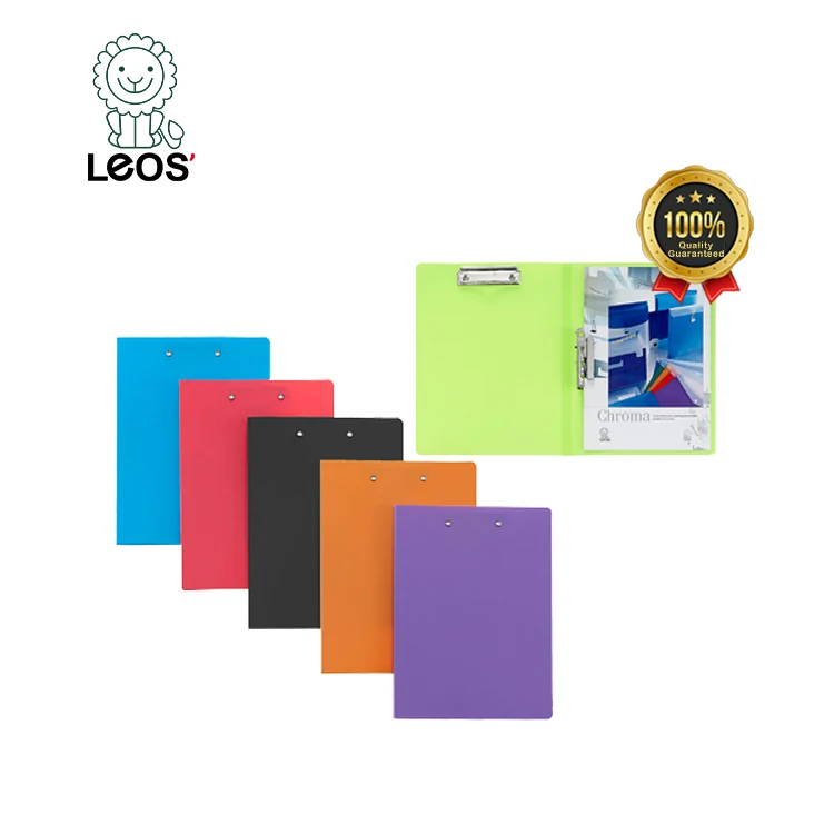 Канцелярская папка с двумя металлическими зажимами