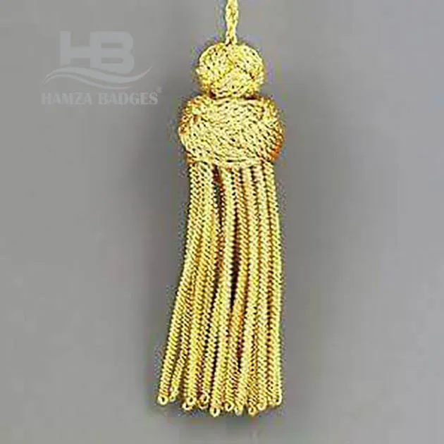 
Metallic French Bullion Wire Tassels Bullion Wire Tassel Supplier Bullion Tassel 
