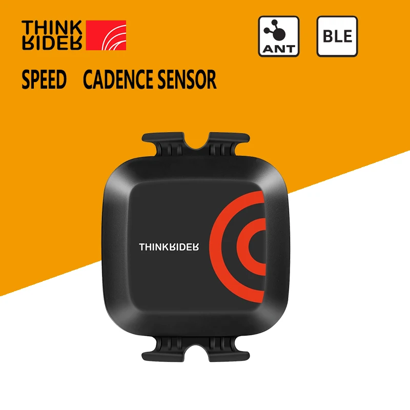 ThinkRider Speed Sensor with Bicycle Waterproof IP67 Bike Cadence Dual Sensor ANT+ BLE for Cycle Computer