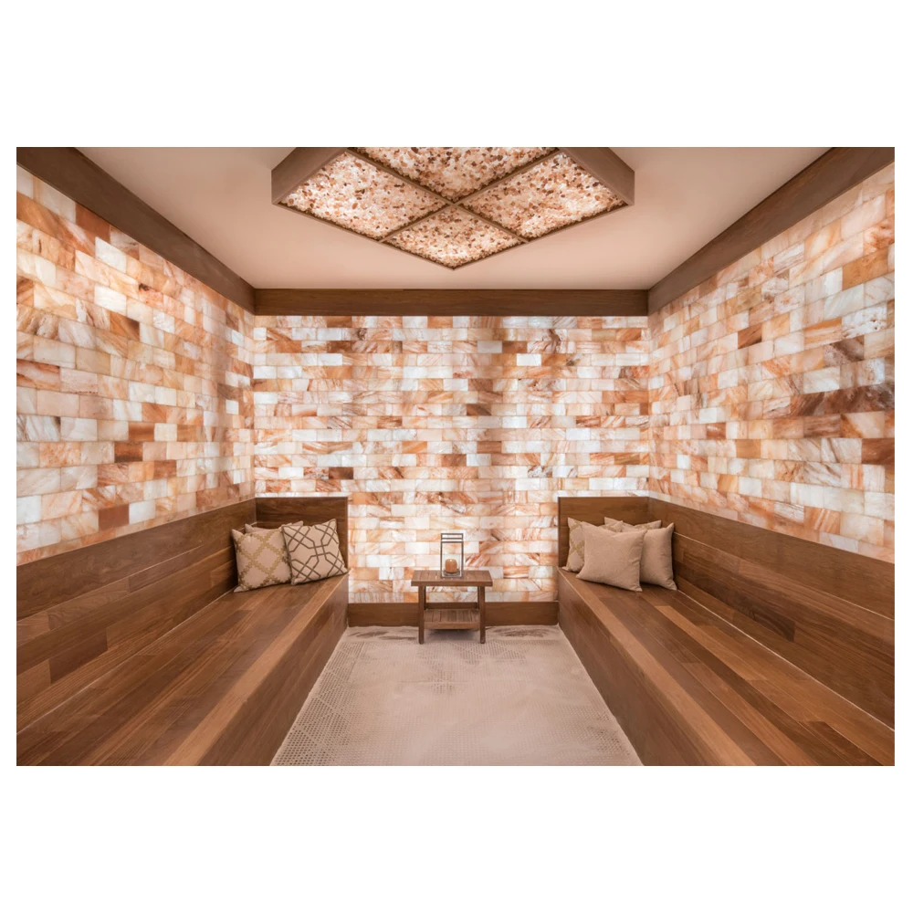 Online Himalayan Salt Bricks Wall Salt Tiles Rock Salt Blocks for Spa Rooms Sauna Rooms Natural Craft Tiles For Grilling Cooking
