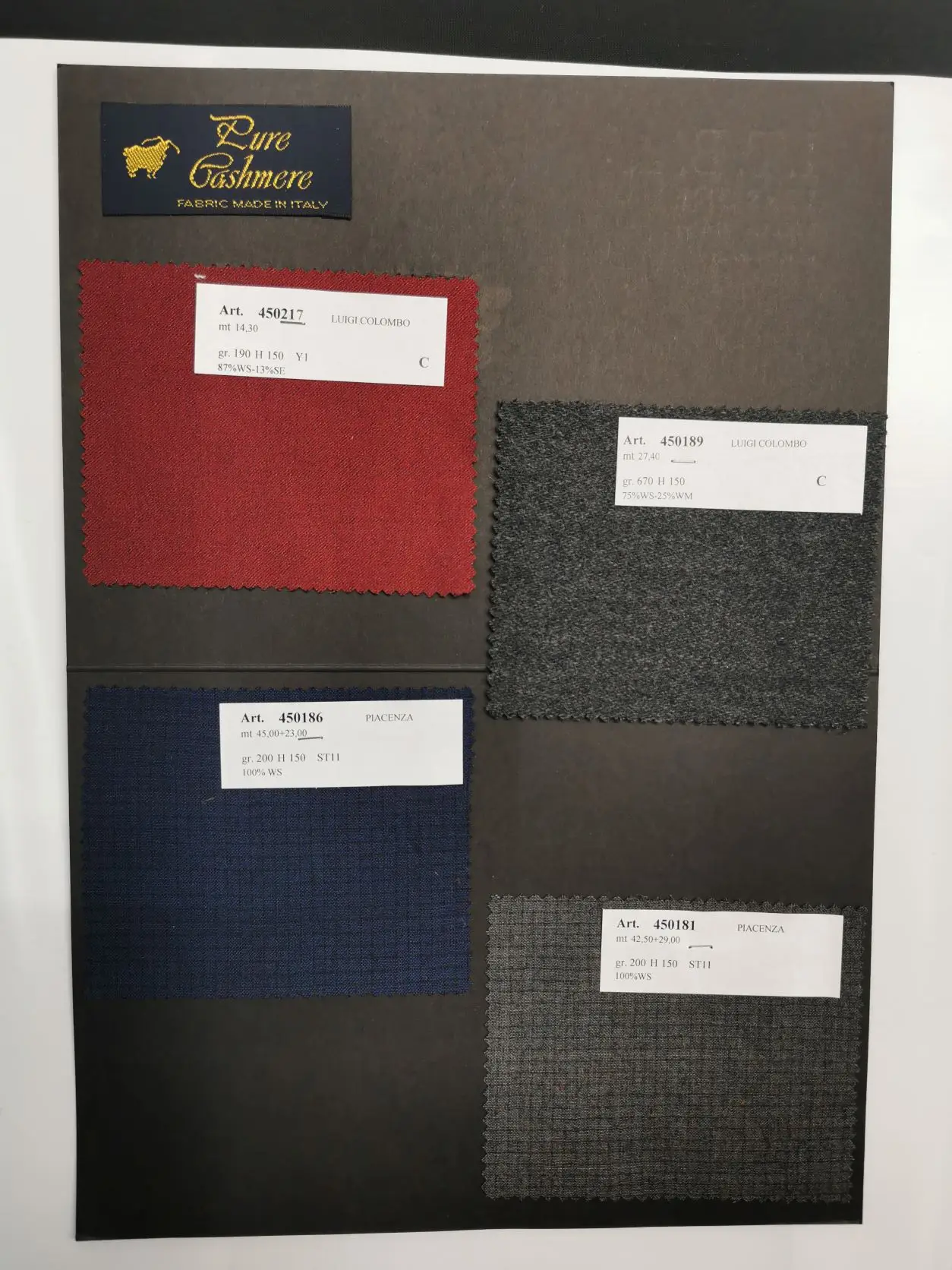 cashmere fabrics high quality for clothing luxury made in italy