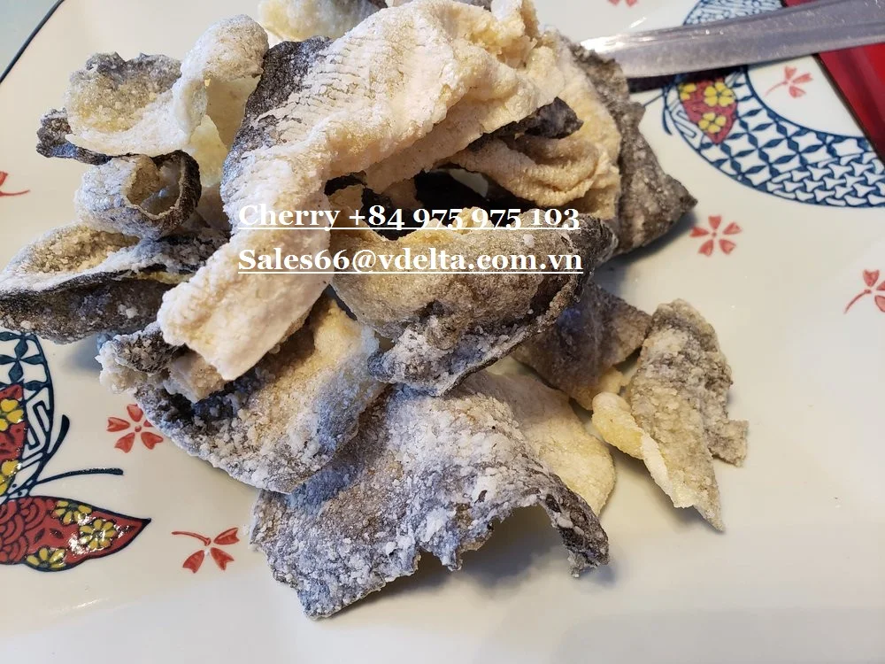FACTORY FRIED FISH SKIN - CRISPY FISH SKIN/ SNACK FISH SKIN / Ms.Lucy +84 929 397 651