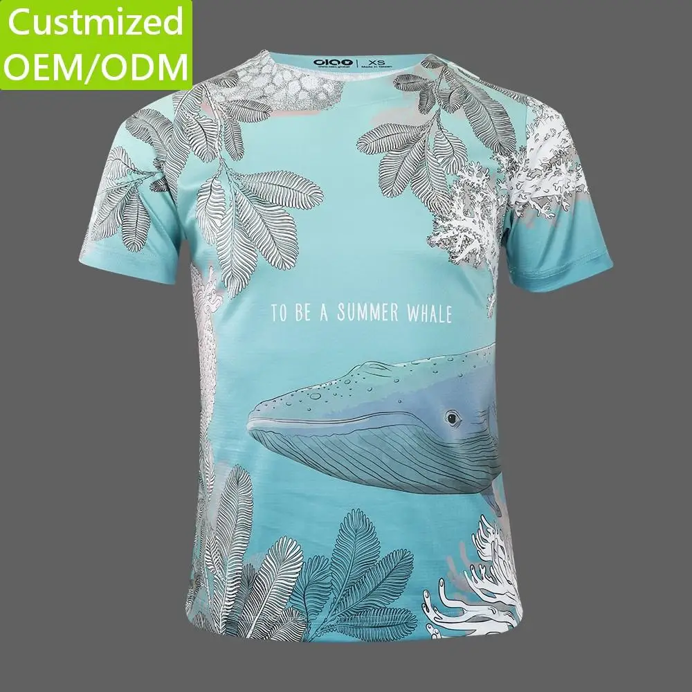 
Polyester Jersey Casual Custom Printing Tshirt Manufacturer 