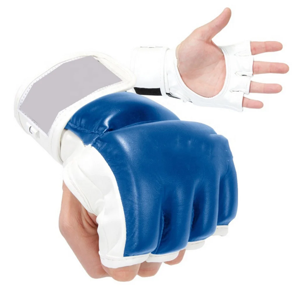  approved synthetic leather MMA Gloves in custom design logo print manufacturer whole seller special edition