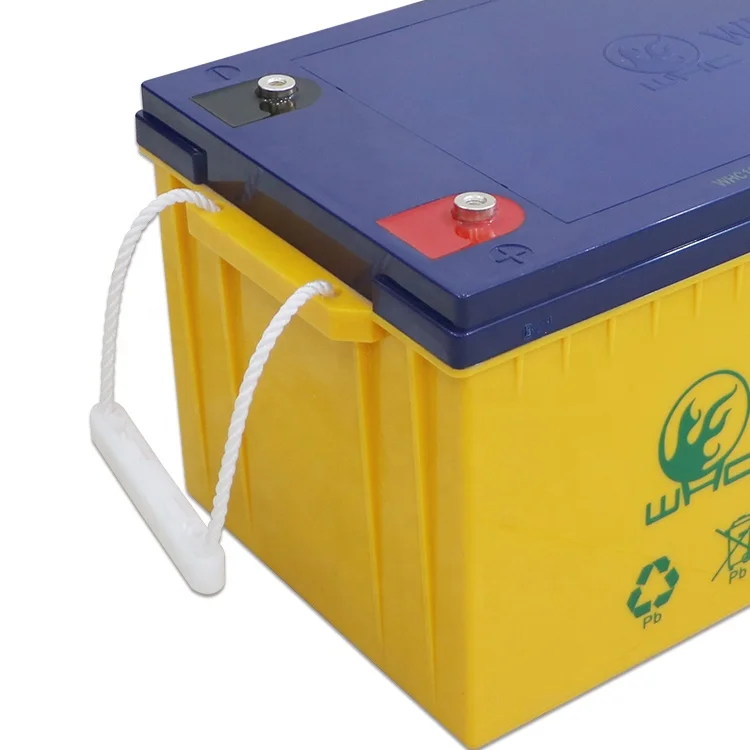 Large Capacity rechargeable deep cycle 12v 48v 72v solar battery 200ah gel storage vrla agm panel lead acid