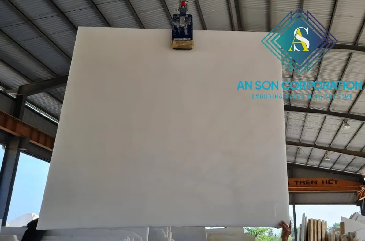 Top High Quality Crystal White Marble Slabs Exported To India