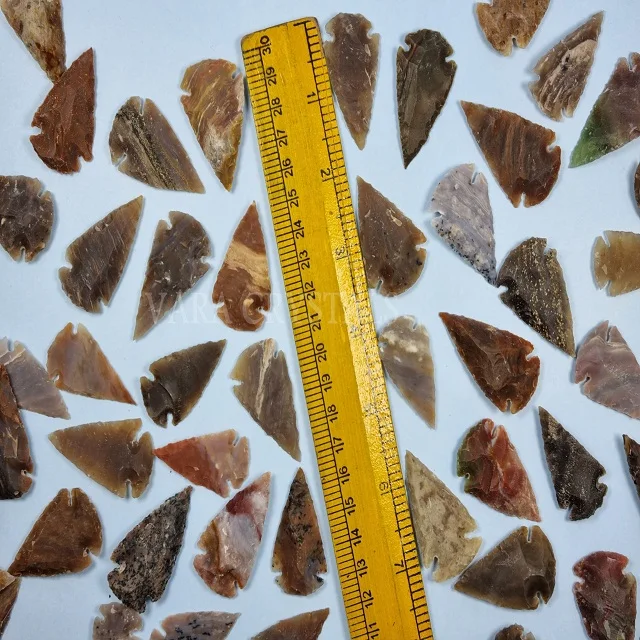  1 5 дюймовые наконечники индийского агата-обычный американский-старый стиль-пуля-Блант-Бойкин-стрелы Eif-полевая рыба-дзюдо-оптовая продажа