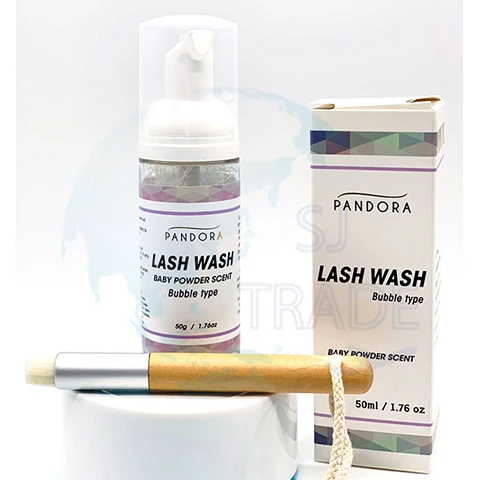 
High Quality Private Eyelash Extension Lash Shampoo / Eyelash Extension Cleanser Sensitive Shampoo / BUBBLE LASH SHAMPOO 
