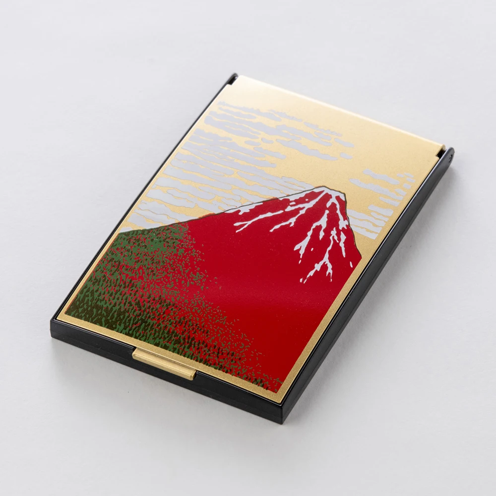 Japanese high quality popular handmade engraved mirror with a maiko