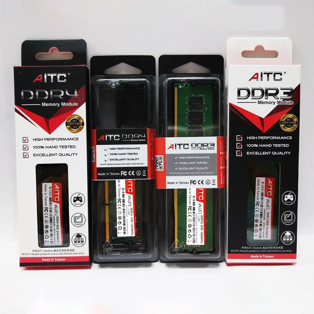  Черная печатная плата 16 Гб PC4 21300 ram ddr 4 память для настольного