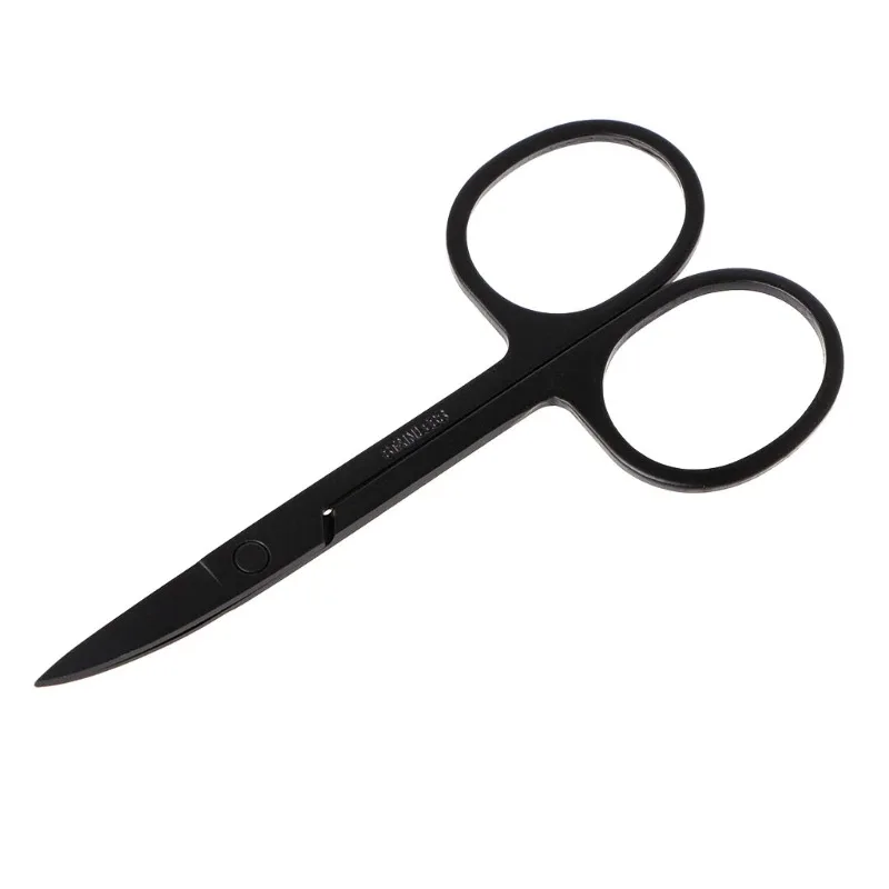 
 NEW Professional Nail Scissor Manicure For Nails Eyebrow Nose Eyelash Cuticle Scissors Curved Pedicure Makeup Tools  