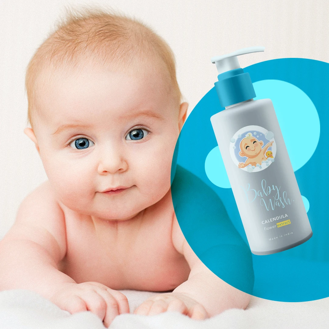 
Private Label Natural 2 in 1 Shower Gel Shampoo 