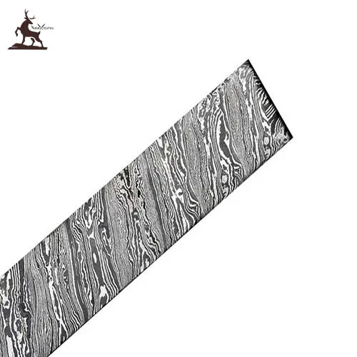 Штанга из дамасской стали ручной работы для изготовления ножей