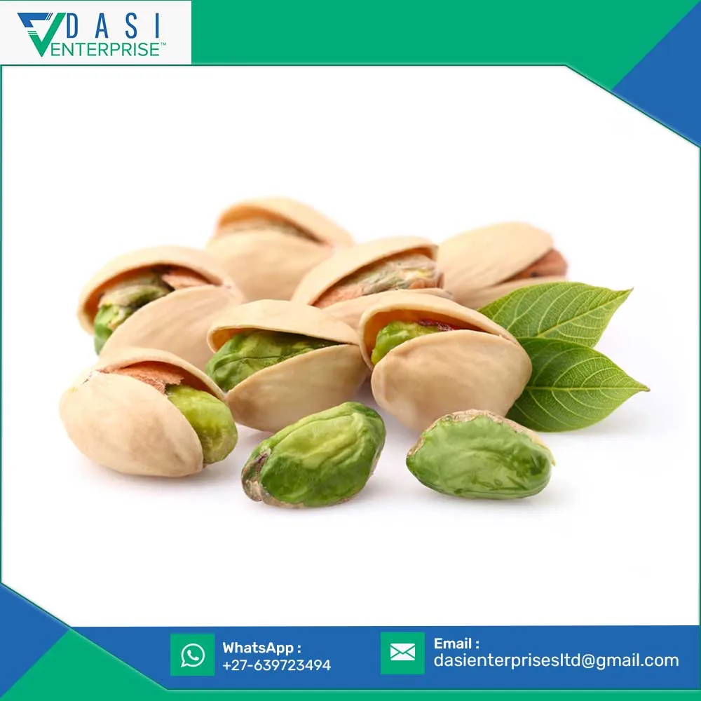 Most Effective & Natural Slimming Fresh Green Raw Pistachio Packed In Cartoons in Retail Price