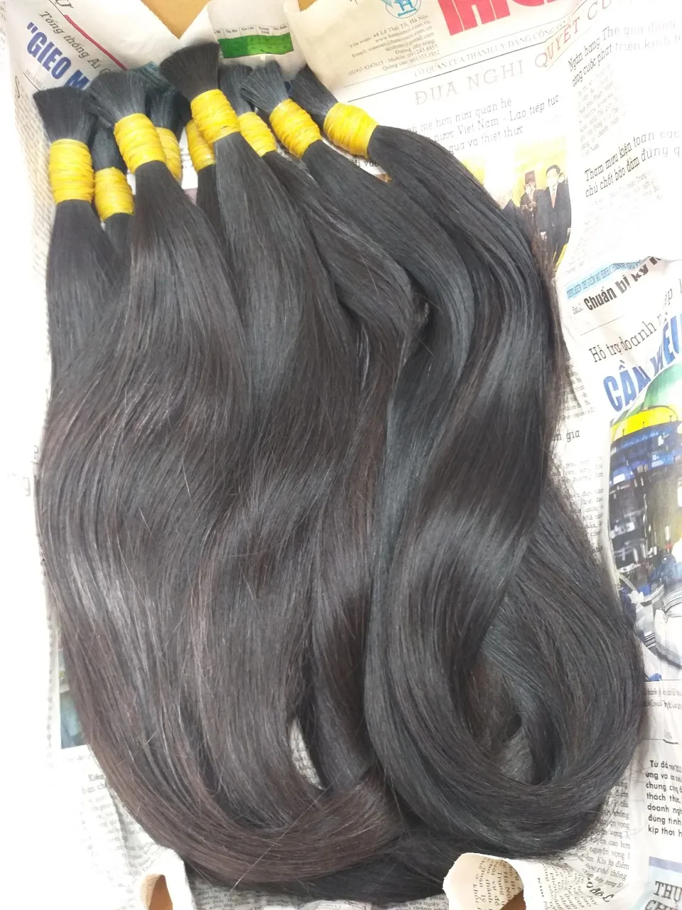 Натуральные человеческие волосы Детские мягкие шелковистые не запутанные вьетнамские высокое качество выровненная кутикула необработанные хорошо подходят для отбеливания