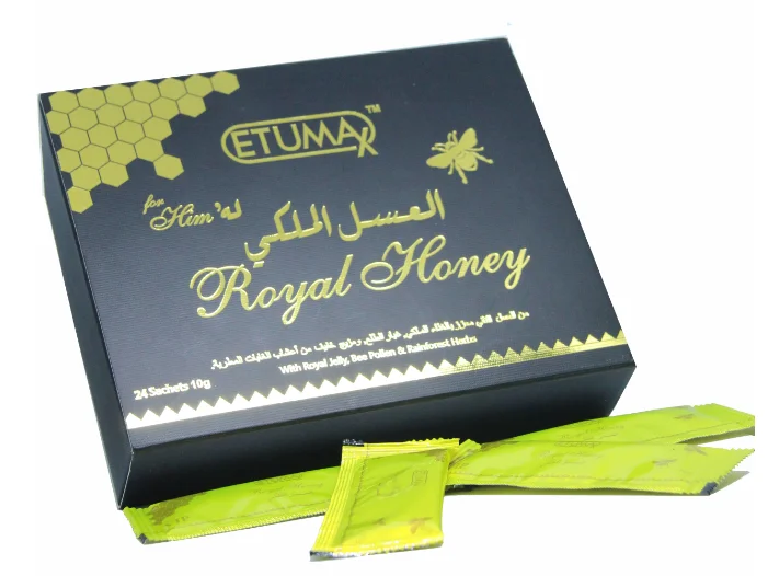 
Full Nutrition Dietary Supplement Brix 2 % Rich In Vitamins Royal Honey Etumax For Men 10g Per Sachet 