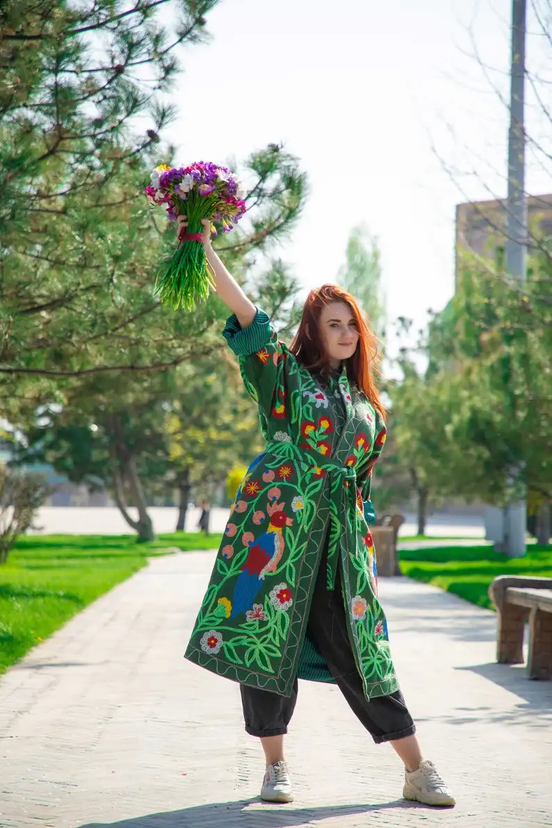 Rajasthani Old Banjara Outwear Banjara Jackets Fabric Vintage Jacket,vintage Indian Embroidered Mirror Coin Work Women Stand