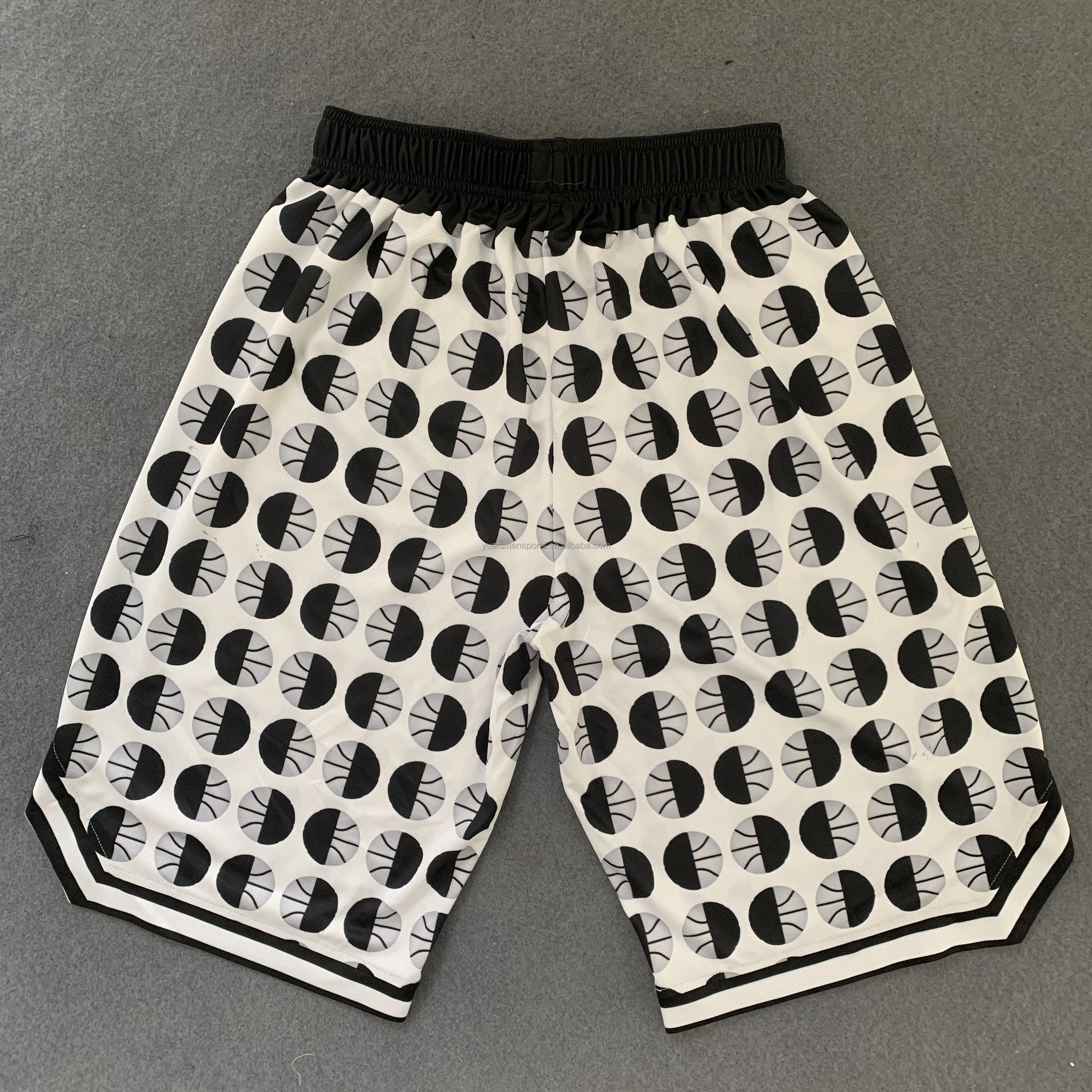 Высококачественные баскетбольные шорты из полиэстера на заказ