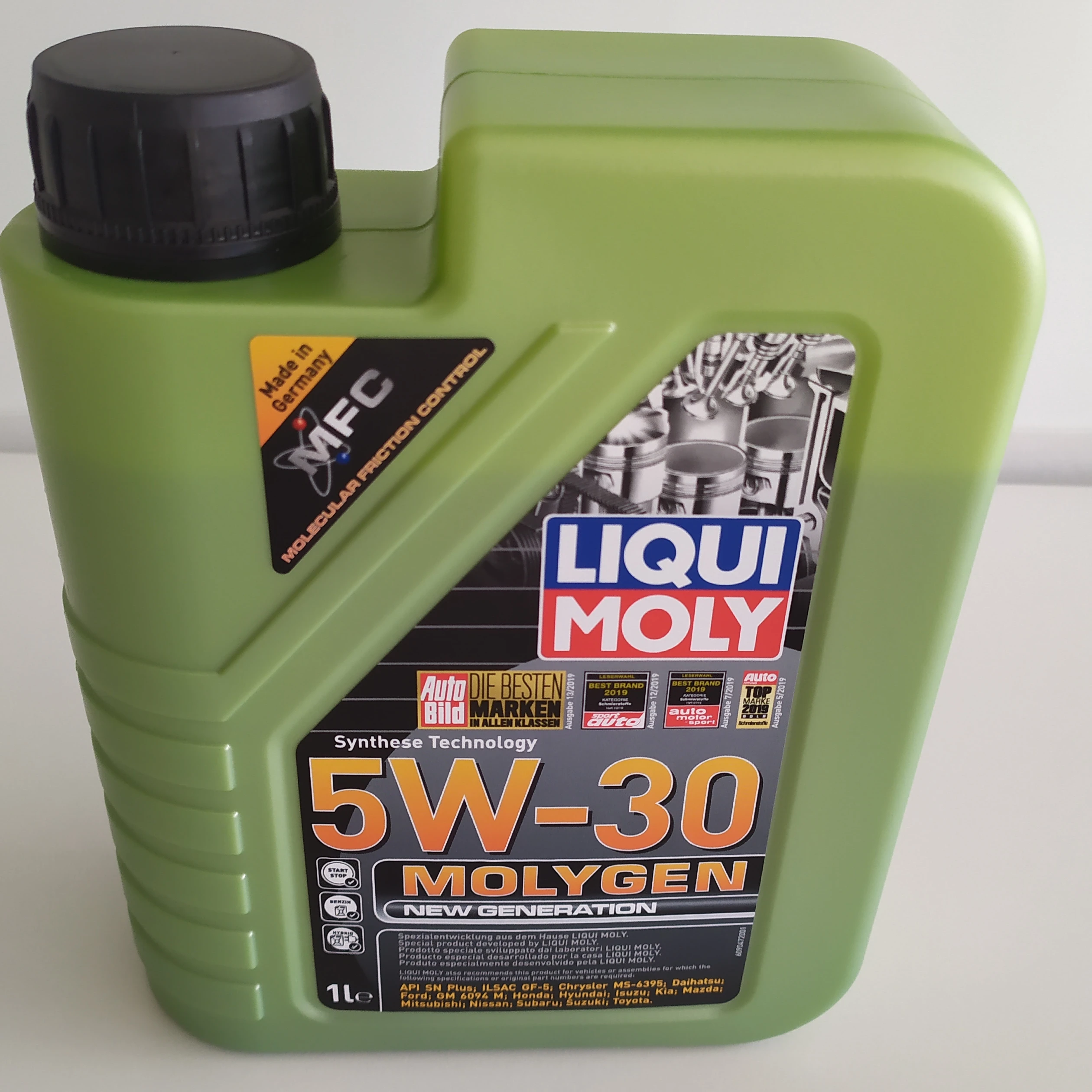  Моторное масло Liqui Moly 9047 Molygen нового поколения 5W-30 1