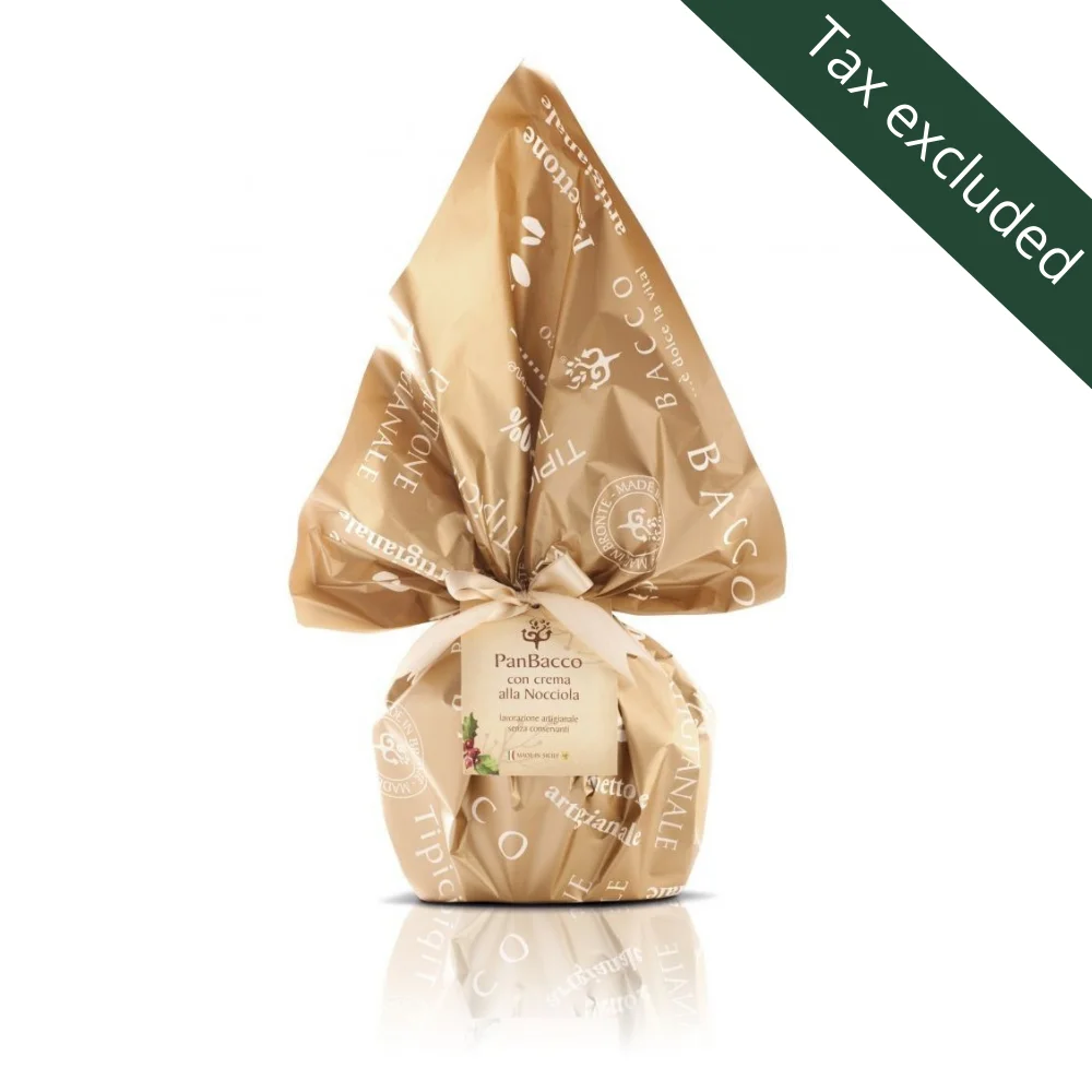 Luxury Food- Hazelnut Panettone Christams Cake